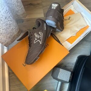 Louis Vuitton Men’s Chocolate Brown LV Trainer Sneakers